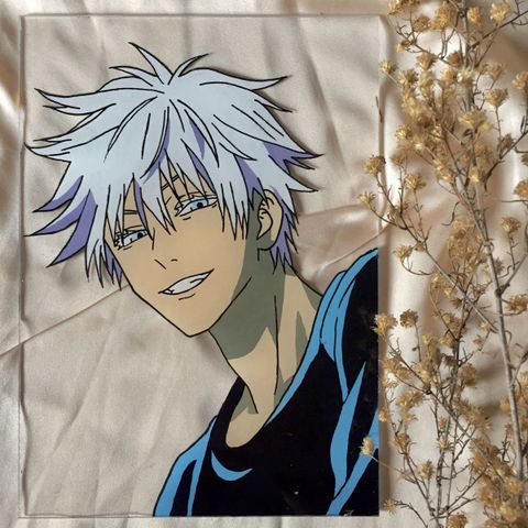 Anime, Manga Custom Glasspainting