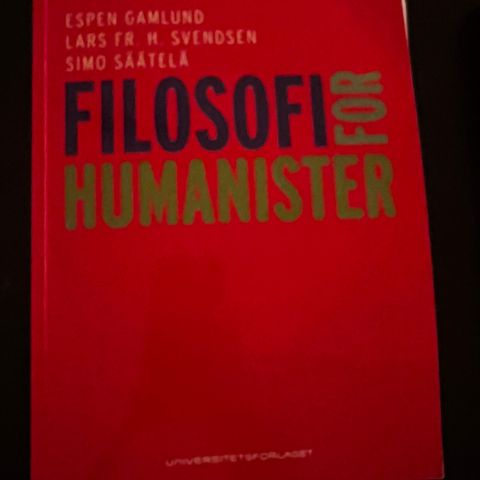 Filosofi for humanister