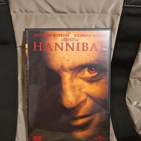 Hannibal (DVD) 1991 med Anthony Hopkinsk & Julianne Moore.