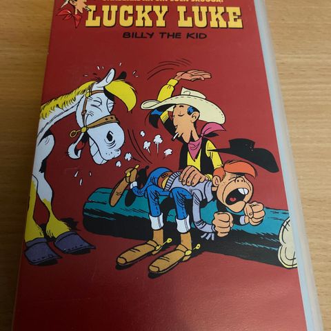 Lucky Luke. Vhs film. Film er forseglet.