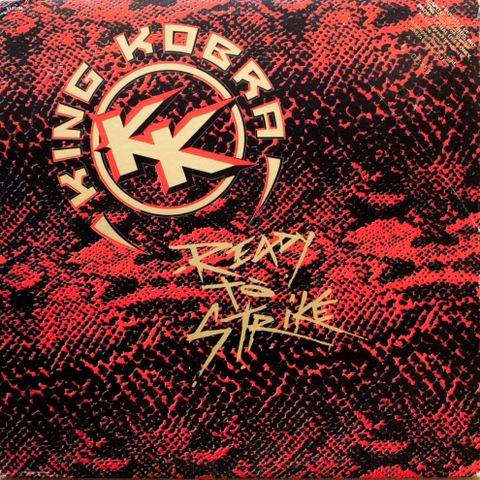 LP - King Kobra - Ready To Strike, Promo copy 1985 US