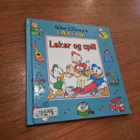 Walt Disney's lærebok - leker og spill - 1994