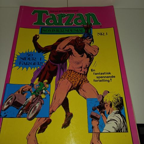 Tarzan- Sommerspesial Nr.1- Tegneserie- Album!- Vintage-1983