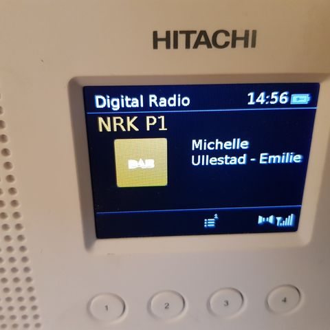 Digital Radio HITACHI selges Billig.