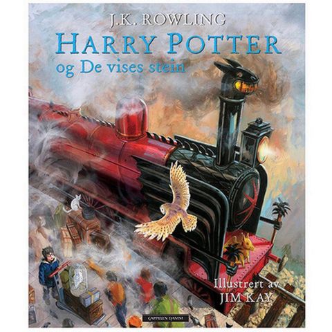 Harry Potter og de vises stein: Illustrert utgave (innbundet) NY