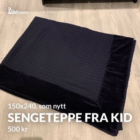 Sengeteppe fra Kid