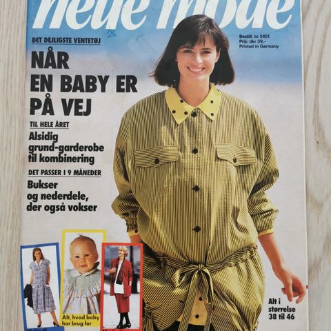 Vintage klær til baby og venteklær til mor