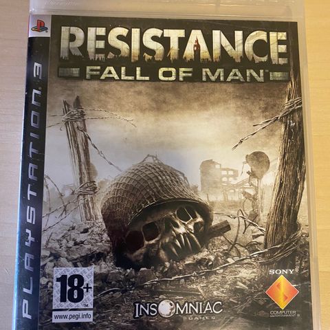 PS3 SPILL. RESISTANCE: FALL of MAN