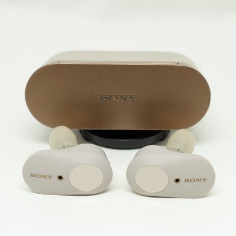 Sony trådløse noise-cancelling in-ear hodetelefoner WF-1000XM3 (har kvittering)