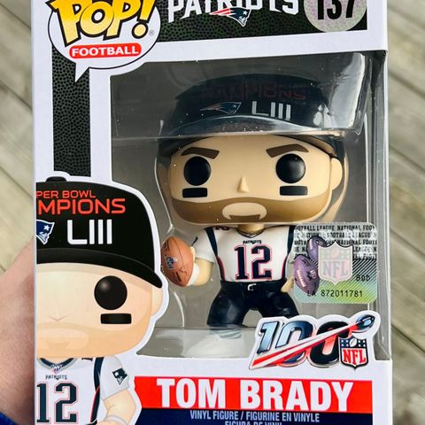 Funko Pop! Tom Brady (Super Bowl) | New England Patriots | NFL (137)