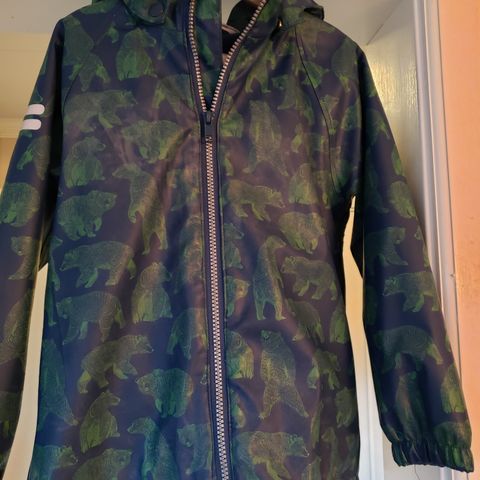 Regnjakke 4-6 år 110-116. H&M m /for 50 kr