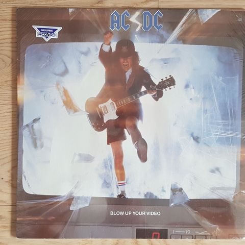 AC/DC - Blow up your Video (Ny i Plast)