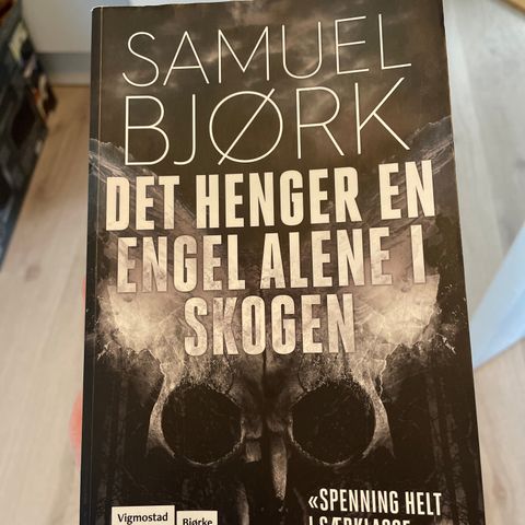 Det henger en engel alene i skogen - Bok/krim