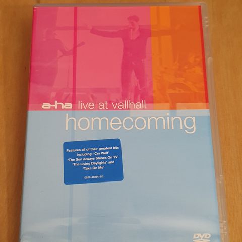 A-HA - Live at Vallhall - Homecoming  ( DVD )