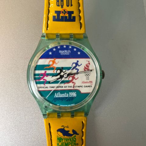 Swatch Swiss armbåndsur (Atlanta 1996) Retro