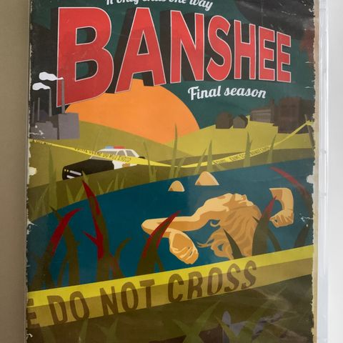 Banshee sesong 4 (3 disker, ny i plast), norsk tekst