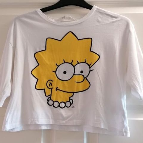 The Simpsons Graphic Croptop