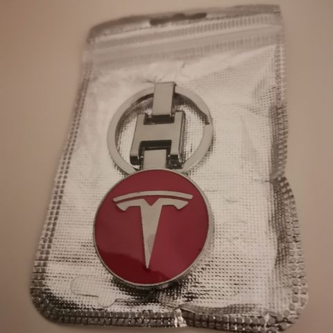 Tesla nøkkelring