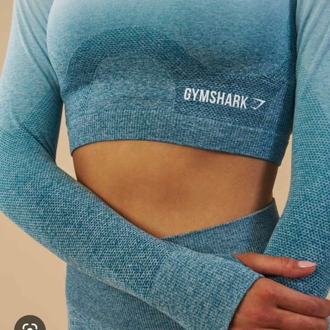 Gymshark Ombre Seamless crop top