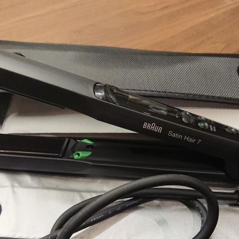 Rettetang - Braun Satin Hair 7 iontec straightener (ubrukt)