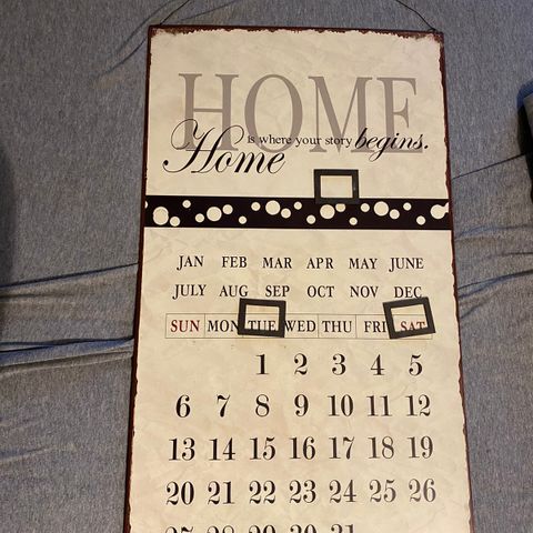 Perfect home magnetisk kalender