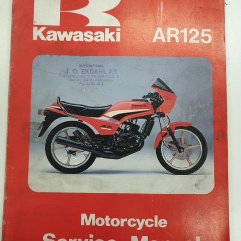 Kawasaki AR 125 Service manual