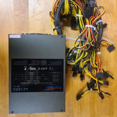 LC1650 V2.31 - Strømforsyning (1650W) PSU