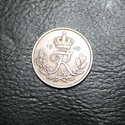 Danmark  25 øre 1949   kr 25,-