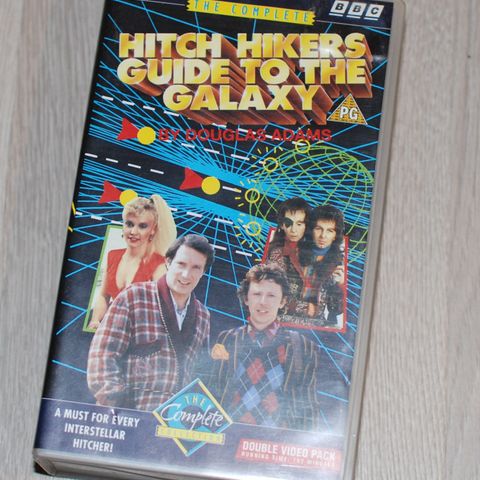 Hitch Hikers Guide to the Galaxy - BBC Serien - VHS