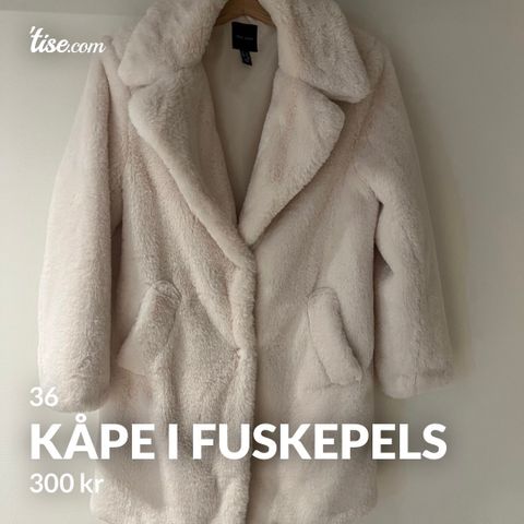 Kåpe i fuskepels