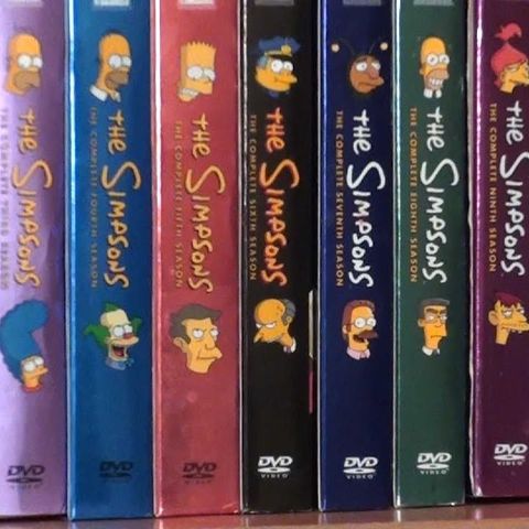 The Simpsons Complete Series - Collection Seasons 2-9 - Ny