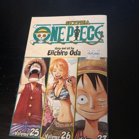 One piece manga 25,26,27… 3-1