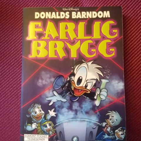 Donalds Barndom - Farlig brygg - tykk pocket