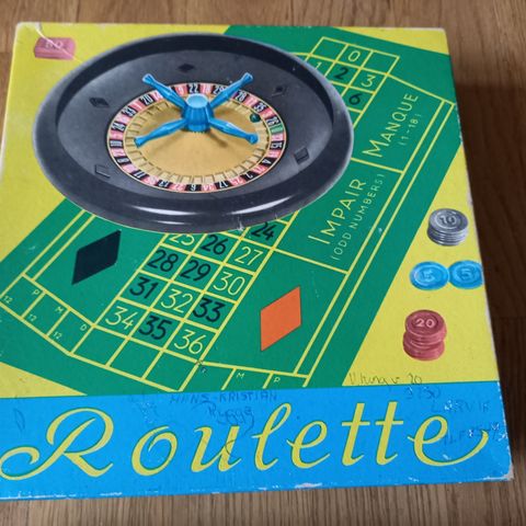 Roulette spill