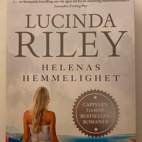 Lucinda Riley; Helenas Hemmelighet (pocket bokmål) Cappelen Damms (2016)