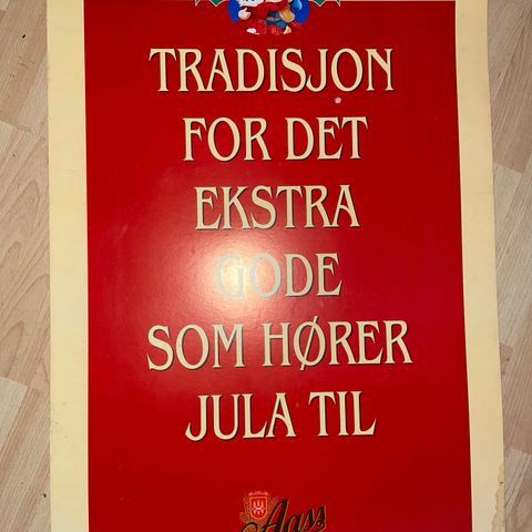 Gamle AASS / God Jul  plakat