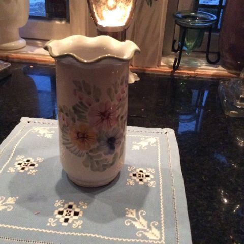 Retro keramikk vase - feilfri - ca. 1950-tallet