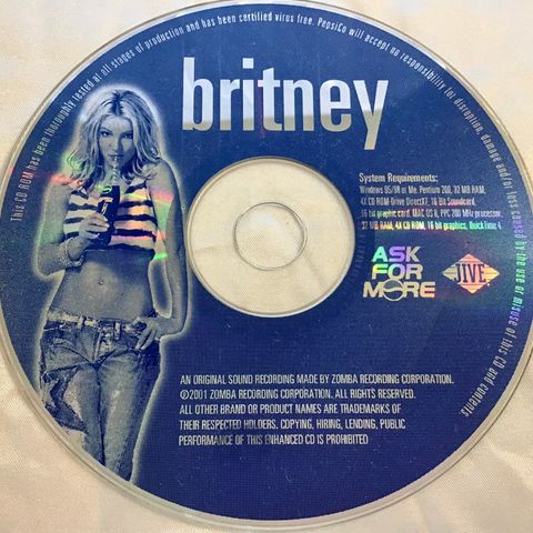 Britney Spears pc spill samling uten cover 🚨ny priser!!