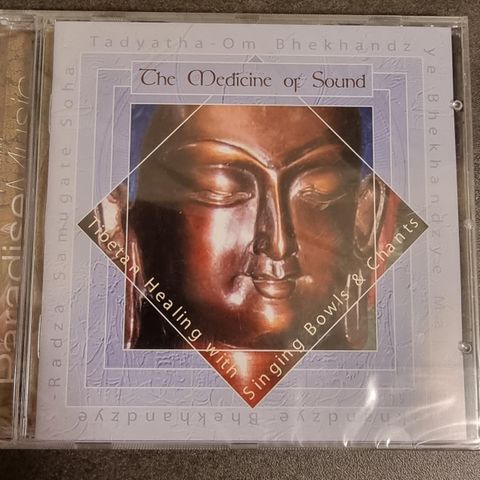 The medicine of sound CD (uåpnet)