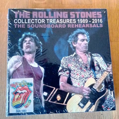 Rolling Stones - Collector Treasures 1989-2016 The Soundboard Reh.15CD Box
