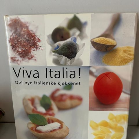 Viva Italia kokebok. Som ny