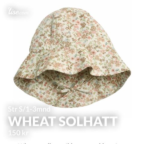 Wheat solhatt str S/1-3mnd