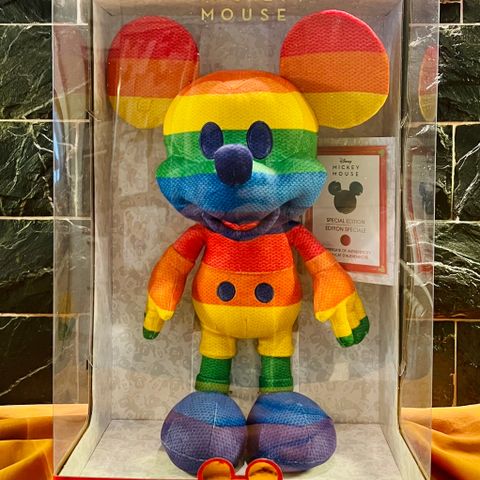 Disney Year Of The Mouse Pride Mickey Collector Plush (40cm)