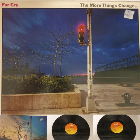 VINTAGE/RETRO LP-VINYL "FAR CRY/THE MORE THINGS CHANGE... 1980 - CBS 84216"
