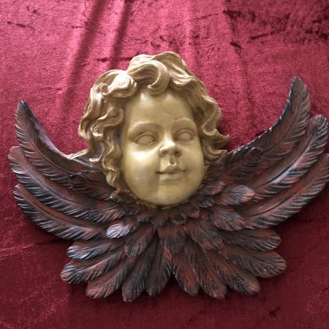 Ny pris!  Dekorativ sovende engel