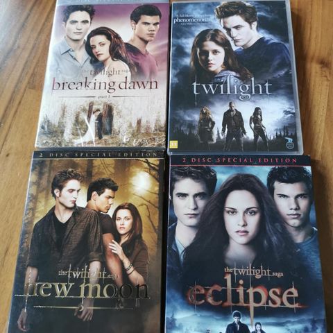 Twilight 4 dvder