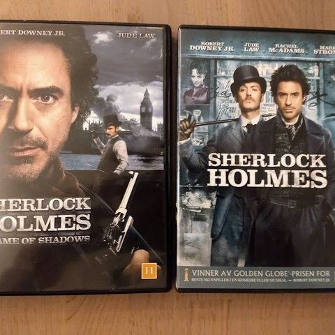 Sherlock Holmes, dvd film