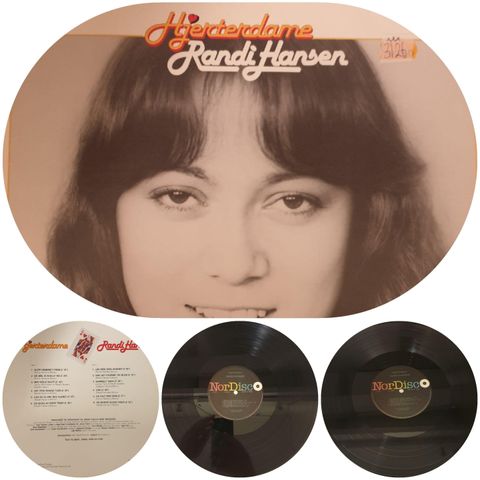 VINTAGE/RETRO LP-VINYL "RANDI HANSEN/HJERTERDAME 1980"