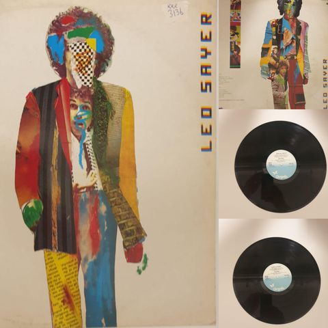 VINTAGE/RETRO LP-VINYL "LEO SAYER/LIVING IN A FANTASY 1980 - CDL 1297"