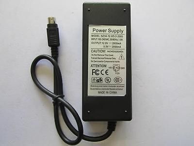 KY-05036S-12 Leadman AC Adaptor PSU 5-pin